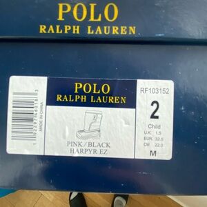 Polo Ralph Lauren Kids Boots - Pink and Black